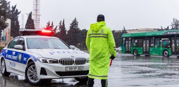 BŞDYPİ hava şəraiti ilə bağlı hərəkət iştirakçılarına MÜRACİƏT ETDİ