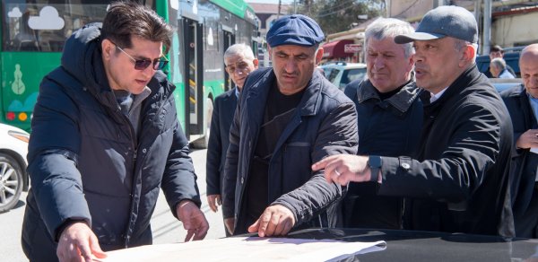 ADSEA sədri ərazidə kollektorun tikinti-bərpa işlərinin gedişatı ilə tanış oldu – Video + Fotolar