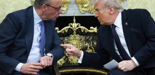 Merz Trampla İranla razılaşmanı müzakirə edib