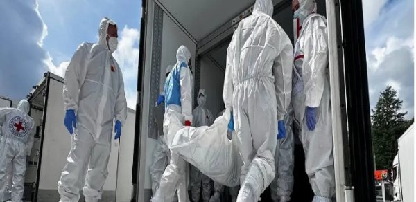 Rusiya Ukraynaya 1000 hərbçinin meyitini təhvil verib