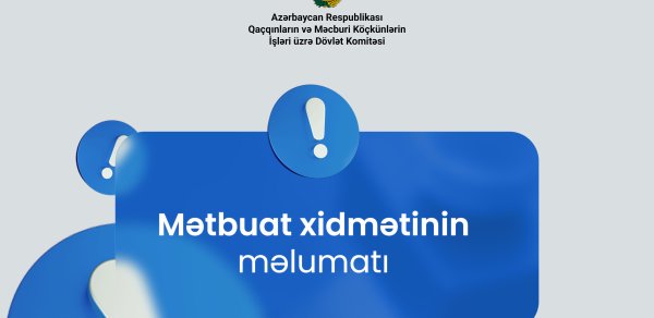 "Qaçqınkom"un ünvanına səsləndirilən ittihamlara aydınlıq gətirildi