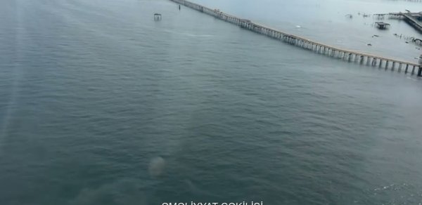 Xəzərdə balıqçı batdı - Əraziyə helikopter cəlb edildi