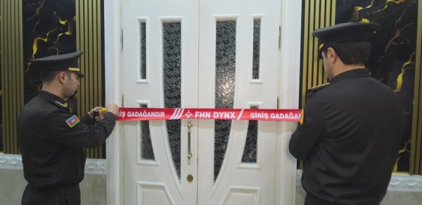 Bakıda bu şadlıq sarayı bağlandı - FOTOLAR