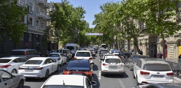 Bakıda bu yollarda sıxlıq var - SİYAHI