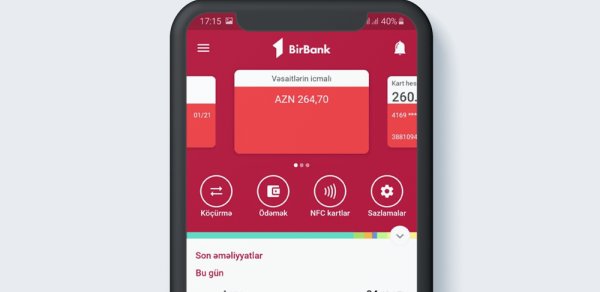 Birbank mobil tətbiqində yenilik - SİMA gəlir 