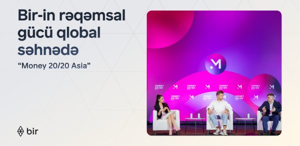 Bir Azərbaycanın rəqəmsal transformasiya təcrübəsini “Money20/20 Asia 2026” qlobal səhnəsinə daşıdı