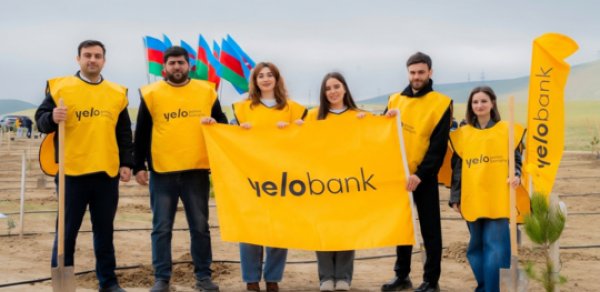 Yelo Bank-dan 1 milyon ağac hədəfinə parlaq dəstək!