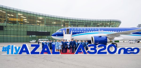 AZAL-ın donanmasına daha bir “Airbus A320neo” əlavə olundu