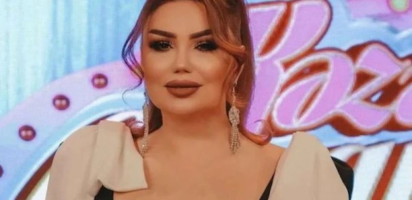Könül Kərimova nəvəsi ilə - FOTO
