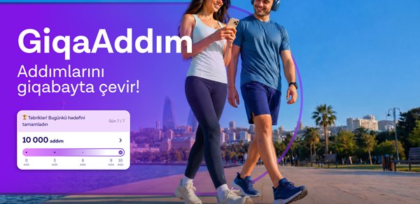 Azercell “GiqaAddım” ilə addımları internetə çevirir!