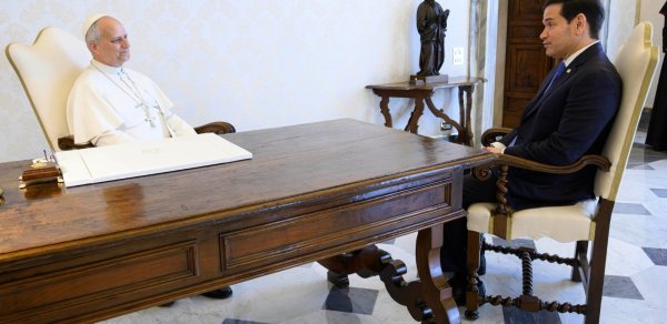 Rubio Vatikanda Roma Papası ilə görüşüb