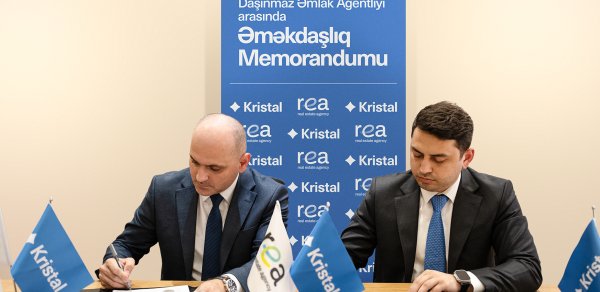 “Kristal” və “REA” Daşınmaz Əmlak Agentliyi əməkdaşlığa başladı