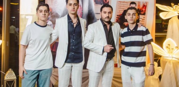 İzzət Bağırov övladları ilə - FOTO
