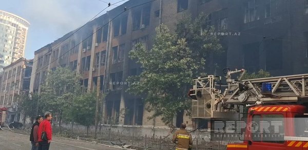 Kiyevə raket hücumu zamanı Azərbaycanın Ukraynadakı səfirliyinə ziyan dəyib - FOTO