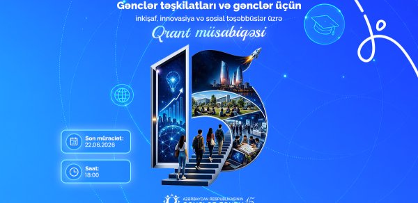 Gənclər Fondu qrant müsabiqəsi elan edir
