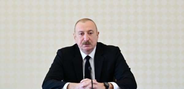 Dövlət başçısı: İndi 10 su anbarının yenidən qurulması layihəsi icra edilir