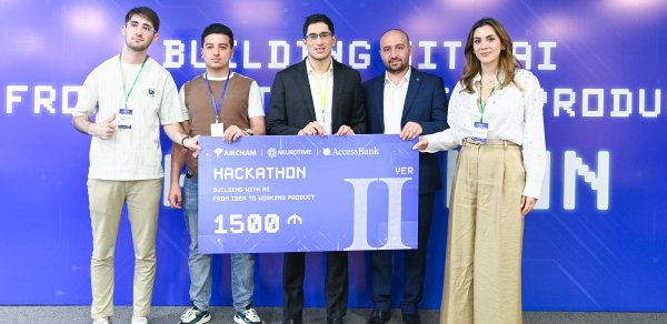 AccessBank, AmCham Azerbaijan və Neurotime süni intellekt hakatonunun qaliblərini elan etdilər