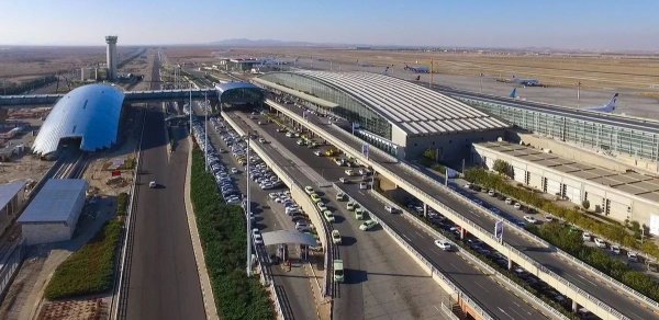 Tehranın İmam Xomeyni hava limanında yanğın baş verib