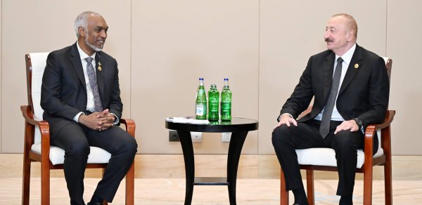 Maldiv Prezidenti Azərbaycan liderini təbrik edib