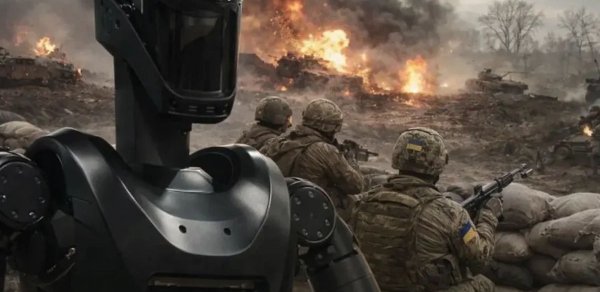 Ukraynada insanabənzər döyüş robotları peyda olub