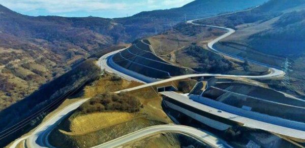 Ödənişli Şuşa yolu istifadəyə verildi - Video