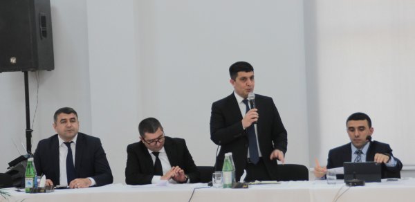 Sabirabad rayonunda müəllimlərlə görüş keçirildi
