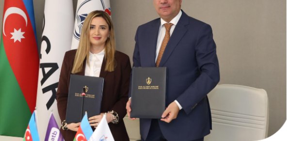 Azər Türk Bank və Bakı Ali Neft Məktəbi arasında Anlaşma Memorandumu imzalandı - FOTOLAR