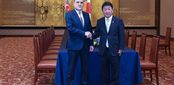 Azərbaycan və Yaponiya XİN rəhbərləri görüşdü