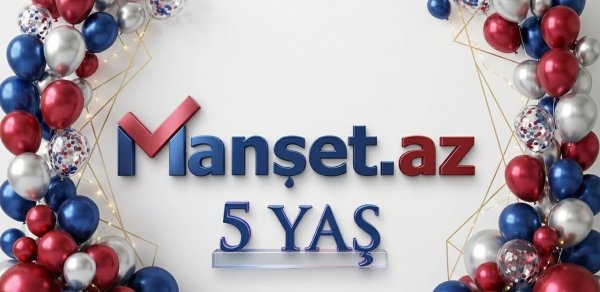"Manset.az" xəbər portalı 5 yaşını qeyd edir