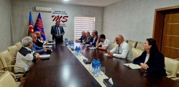 Azərbaycan Mətbuat Şurasının İdarə Heyətinin iclası keçirildi