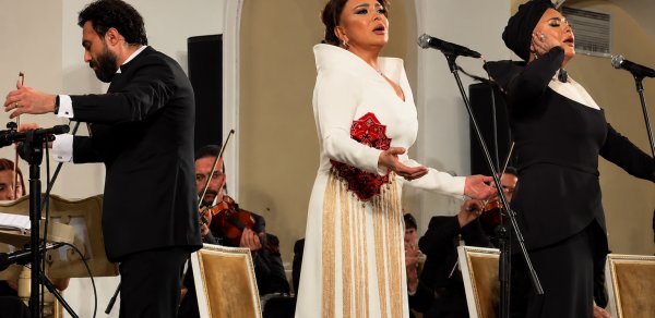 Xalq artisti Filarmoniyada konsert verdi - VİDEO