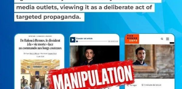 Fransa mediasının Azərbaycana qarşı qarayaxma kampaniyası ilə bağlı AÇIQLAMA