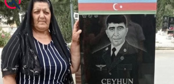 Şəhid anası vəfat etdi - Foto