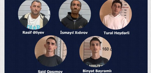 Abşeronda oğurluq edən şəxslər saxlanıldı