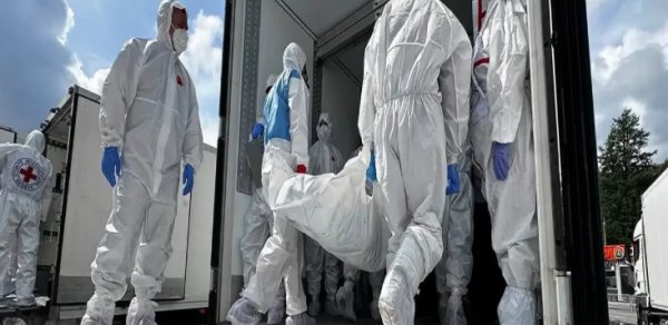 Rusiya 500-dən çox Ukrayna hərbçisinin meyitini Kiyevə təhvil verib