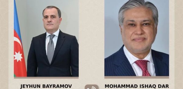 Ceyhun Bayramov ilə İshaq Dar arasında telefon danışığı olub