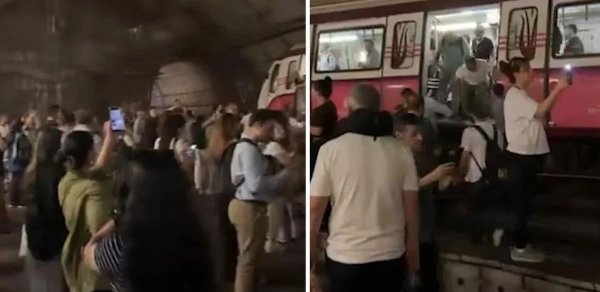 İstanbul metrosunda qatar relsdən çıxdı, sərnişinlər təxliyə olundu