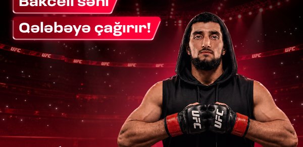 Bakcell UFC Baku tədbirinin əsas tərəfdaşıdır