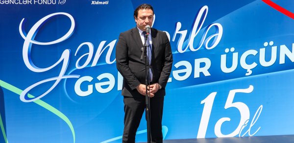 Gənclər Fondunun Səyyar Gənclər Xidməti layihəsinin Şəkidə açılışı baş tutdu - FOTOLAR