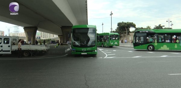 "Koroğlu" metrosunun yanında nəqliyyatın hərəkətində DƏYİŞİKLİK - VİDEO