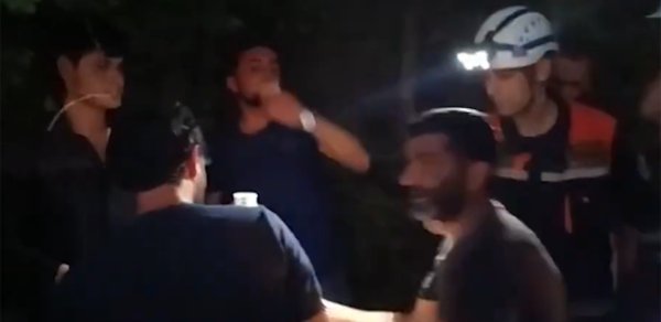 İstisuda dağlıq-meşəlik ərazidə itkin düşən 8 nəfər xilas edildi - Video