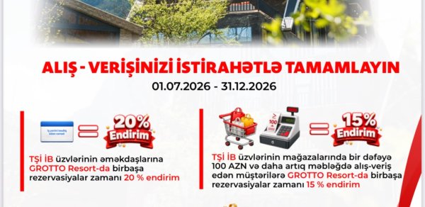 “Ticarət Şəbəkələrinin İnkişafı” İctimai Birliyi və GROTTO Resort Azərbaycanda unikal əməkdaşlığa başlayır