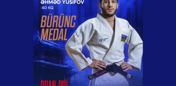 Əhməd Yusifov Çində keçirilən Qran-pridə bürünc medal qazanıb