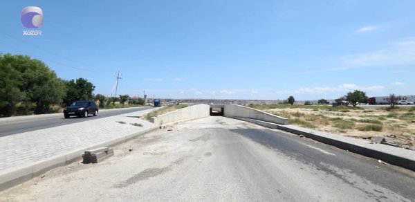 Saray-Novxanı-Pirşağı yolunda təmir işləri niyə dayanıb? - VİDEO