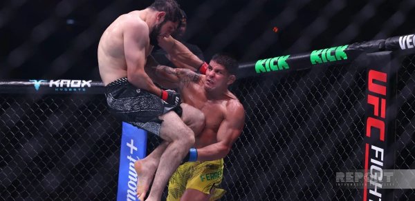 "UFC Fight Night Baku": İkram Aliskerov braziliyalı rəqibini məğlub edib