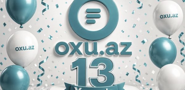 Oxu.az 13 yaşını qeyd edir