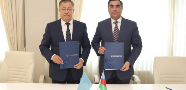 Bakı Ali Neft Məktəbi ilə Qazax Milli Universiteti arasında əməkdaşlıq memorandumu imzalandı