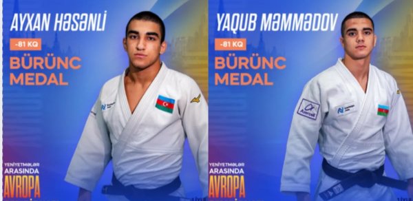 Azərbaycan cüdoçuları Avropa çempionatını 10 medalla başa vurublar