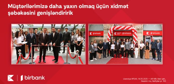 Kapital Bank ölkənin ən böyük xidmət şəbəkəsinə malik bankdır