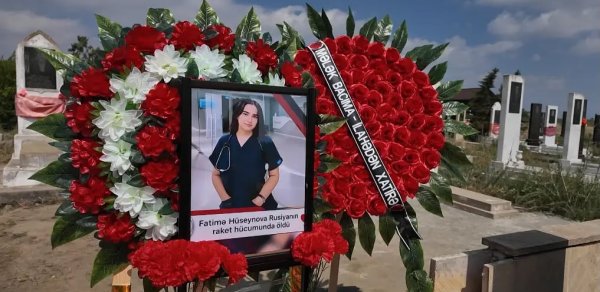 23 yaşlı Fatimə Hüseynova dəfn edildi - VİDEO